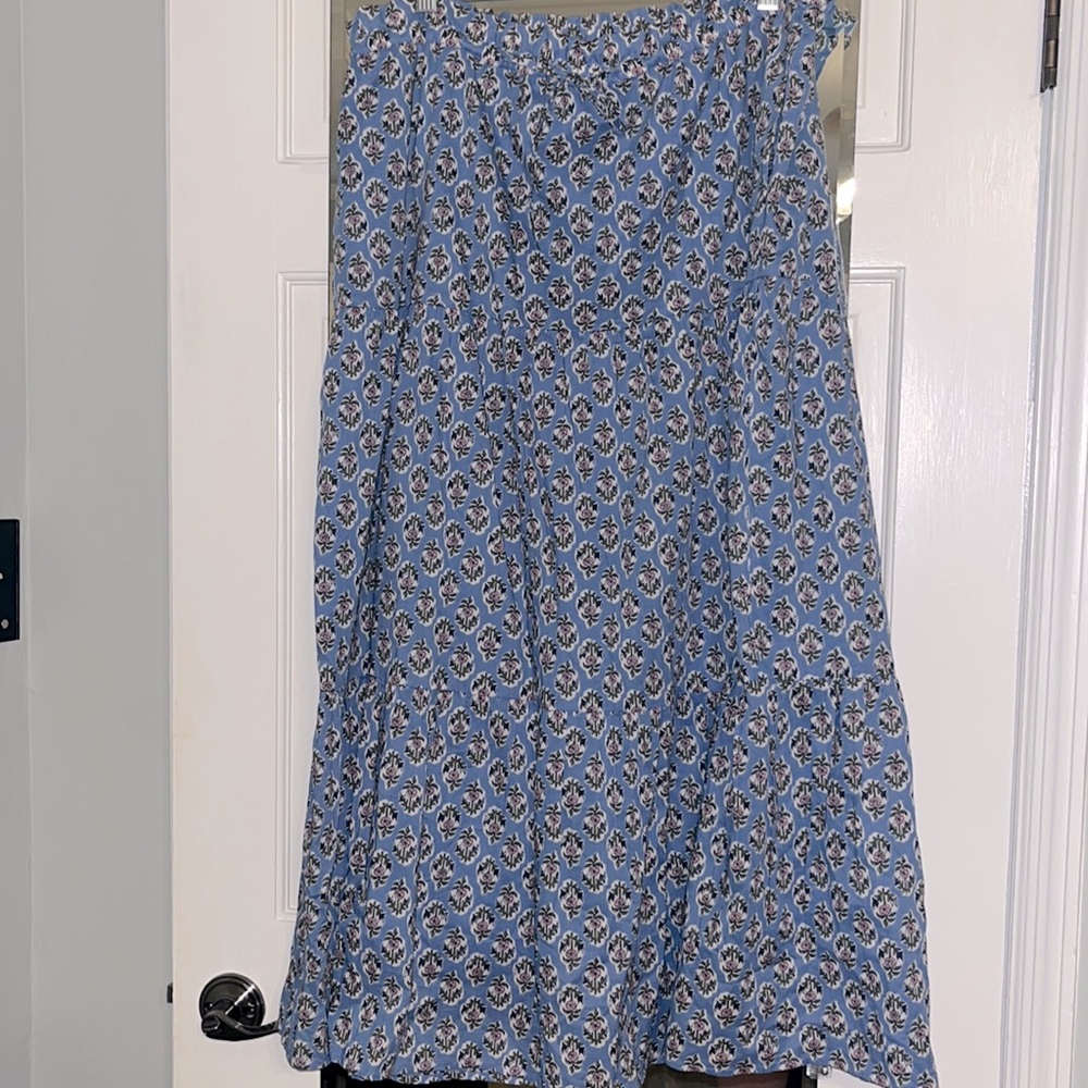 J CREW factory maxi skirt